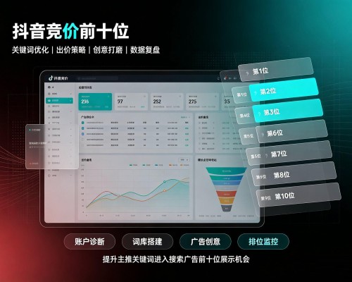 镇海抖音搜索竞价